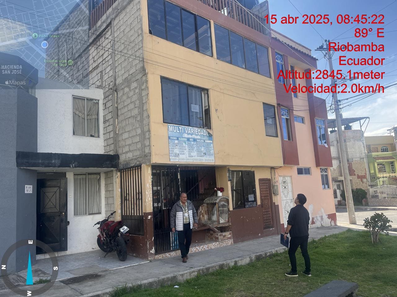 Foto del inmueble en Bloque H, Casa Nro. 8, del Conjunto Habitacional  San Gabriel, del Predio Denominado San José de Tapi, Ubicado en la Parroquia Lican, Hoy Lizarzaburu, Cantón Riobamba, Provincia de Chimborazo