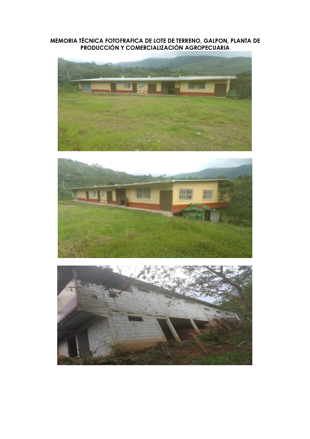 Foto del inmueble en “parroquia Salvias”