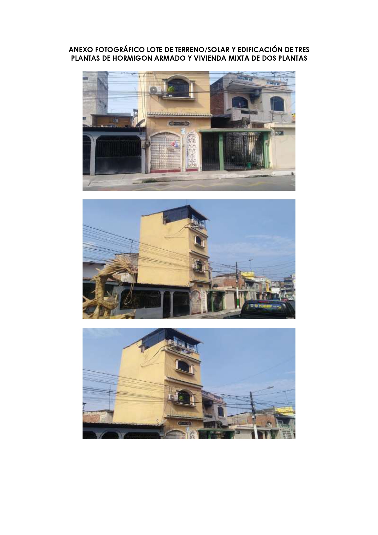 Foto del inmueble en Sector Urbano del Cantón Milagro